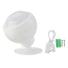 Smart WiFi PIR Motion Sensor Human Detector Smart Life Tuya App Control Alarm System Infrared Human Sensor USB Charging Version