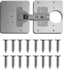 Cabinet Door Hinges Repair Plate for Cabinet Furniture Drawer Window Stainless Steel Plate Repair Accessory