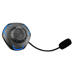 Bluetooth 5.0 Motorcycle Helmet Headphone Bone Conduction Headset Intercom Wireless Speaker Waterproof Stereo Handsfree Earphone