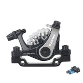 MTB Bicycle Mountain Bike Dual Drive Disc Brake Groupset Universal Electric Bicycle Scooter Bilateral Piston Drive Brake Caliper