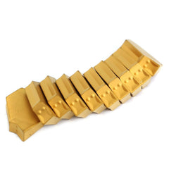 10pcs Cut Off Grooving Inserts for ZQ2020-3 Holder Turning Tool