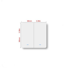 Wireless Transmitter Switch Vice Switch 2Gang
