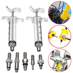Bicycle Hydraulic Disc Brake Kit Tool Advanced Syringes for AVID Formula DODE JUICY HAYES EL