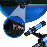 15-66X Astronomical Telescope Portable Kids Telescope Refractor Space Moon Watching for Beginners Gift with Adjustable Tripod Phone Adapter