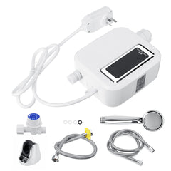 3500W 220V Electric Tankless Instant Hot Water Heater Kitchen Faucet Bath Shower Head