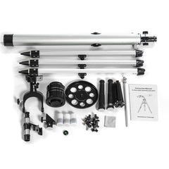 675x High Magnification Astronomical Refractive Zooming Telescope for Space Celestial Observation