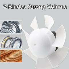 Exhaust Fan Wall Window Kitchen Toilet Bathroom Pipe Duct