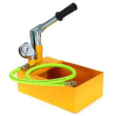2.5MPa 25KG Water Pressure Tester PumpTank Manual Hydraulic Oil Test Tools Set