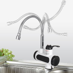 3000W Electric Faucet Tap Instant Hot Water Digital Heater Home Bathroom Kitchen