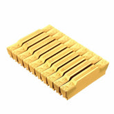 10pcs MGMN300-M Carbide Inserts 3mm Width for MGEHR/MGIVR Grooving Cut Off Tool Turning
