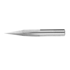 5pcs 6mm Shank 0.1mm Tip 15 Degree Engraving Bit CNC Tool