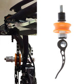 Bicycle Chain Keeper Cleaning Tool Wheel Holder Quick Release Protector Bike Accessory