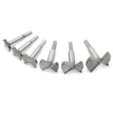 6pcs 30-60mm Forstner Drill Bit Set Hinge Hole Cutters Woodworking Saw Cutter