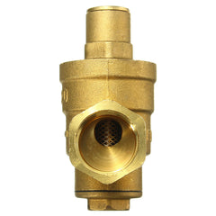 Adjustable Water Heater Pressure Reducing Valve with Gauge Meter Safety Relief Regulator Controller