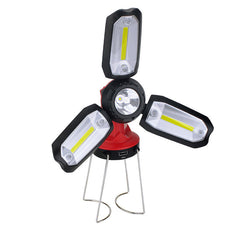 Rechargeable Camping Lantern Flashlight Hanging Camping Light Portable Collapsible Light