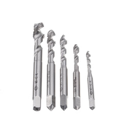 5pcs M3-M8 HSS Spiral Screw Tap Machine Thread for Alumunium and Alloy