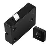 Smart Fingerprint Drawer Lock Black Clothes Storage Smart Fingerprint Drawer Lock Black Wardrobe
