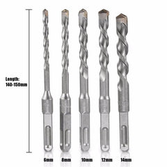 Square Handle 40Cr Steel Impact Drill Bit 6/8/10/12/14mm Screw Quick Change