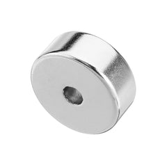 10pcs 25mmx10mm 5mm Hole Round Magnet Ring Rare Earth Neodymium Magnets