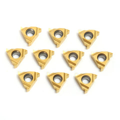 10pcs Carbide Inserts External Thread Turning Tool Holder Inserts External CNC Cutter