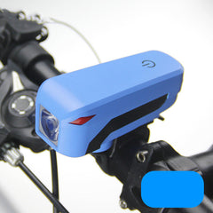Bicycle Headlight Electronic Bell Siren Alert Trumpet USB Charge 140DB
