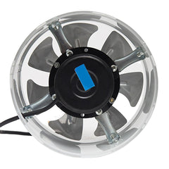 6Inch Inline Duct Fan Booster Exhaust Blower Air Cooling Vent Metal Blades