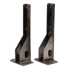 2PCS 1/4" Rear Bumper Bar Brackets Support Mount