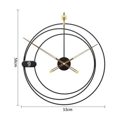 Modern Minimalist Wall Clock Fashion Personality Creative Wall Clock Living Room Home Decoration