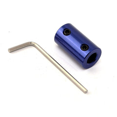 5pcs 4-7mm Shaft Coupler Rigid Coupling Motor Connector With Spanner