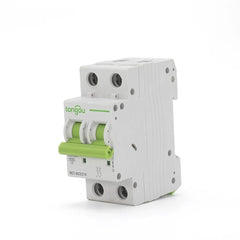 MCB Curve C Miniature Circuit Breaker 110V/220V/400V 50/60HZ 2Poles