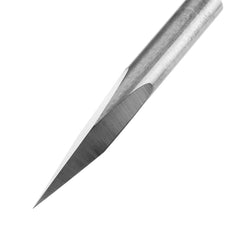 5pcs 6mm Shank 0.1mm Tip 15 Degree Engraving Bit CNC Tool