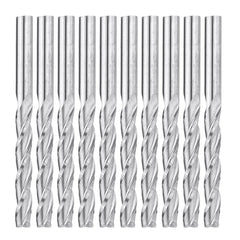 10pcs 3.175*22mm 3 Flutes Milling Cutter Carbide End Mill CNC Cutting Tool