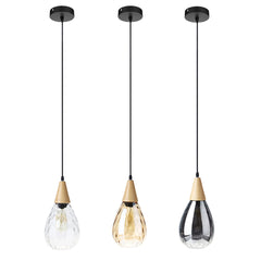 Modern Glass Pendant Light Ceiling Lamp Home Chandelier Fixture Decoration