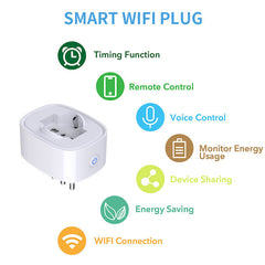 16A Smart WiFi Smart Socket IT Standard Remote Timer Switch Italian Standard Smart Socket