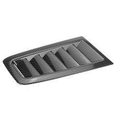 Universal Car RS Style Bonnet Vents Carbon Fiber Look