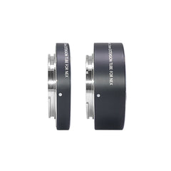 Aluminum Alloy Auto Focus Macro Extension Tube Adapter Ring 10+21mm for Sony E FE-Mount A7 NEX