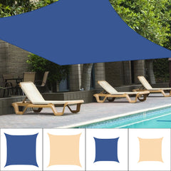 10x10/20X20inch Outdoor Patio Awning Oxford Cloth Multifunction Sunshade Cover Waterproof Camping Picnic Mat