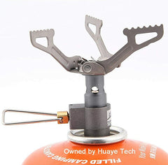 BRS Mini Gas Stove Portable Ultra-Light Titanium Alloy Cooking Stove Camping Burner Outdoor Picnic