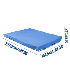 Heavy Duty Tarpaulin Waterproof Ground Tent Trailer Cover 257.5x134.5x5cm