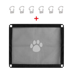 Pet Barrier Fences Portable Folding Mesh Dog Gate Pet Separation Safety Guard Isolated Fence