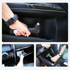 Multifunction Life-saving Hammers Window Breaker EDC Safety Belt Rope Cutter USB Survival Hammer Emergency Light Mobile Power Bank