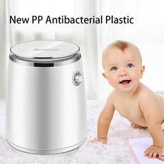 260W Portable Semi-Automatic Washing Machine Knob Control 740rpm Washer Dryer for Baby Clothes