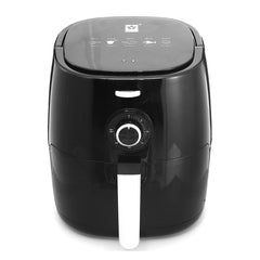 Air Fryer 5/2.5L Large Capacity 1350W Electric Hot Air Fryers Oven Oilless Cooker 360Cycle Heating Nonstick Basket