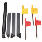 4pcs 12mm Shank Lathe Boring Bar Turning Tool Holder
