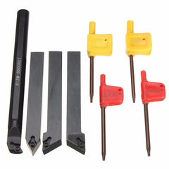 4pcs 12mm Shank Lathe Boring Bar Turning Tool Holder
