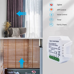Smart APP Curtain Switch Module Controller Concealed Curtain Switch On-off Device 220-240V