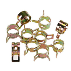 75Pcs Spring Clip Fuel Hose Line Pipe Tube Band Clamp Fastener Pipe Clip Assortment Kit 6mm/7mm/8mm/9mm/10mm