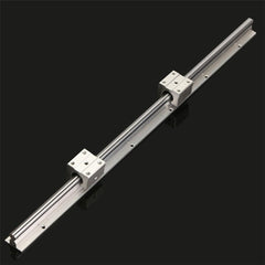 600mm Linear Rail Shaft Rod with 2 SBR12UU Block