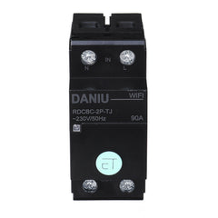 Smart 90A WIFI Circuit Breaker Voltage Energy Power kWh Meter Time Timer Relay Switch Voltmeter Ammeter Remote Control