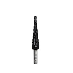 3 Flute 4-12mm 5-23mm Step Drill Bit TiAlN Coated HRC62-65 HSS-Co M35 Cobalt Step Drill Triangular Shank